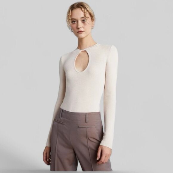 WHO WHAT WEAR COLLECTION
Sasha Cutout Bodysuit - Picture 1 of 8